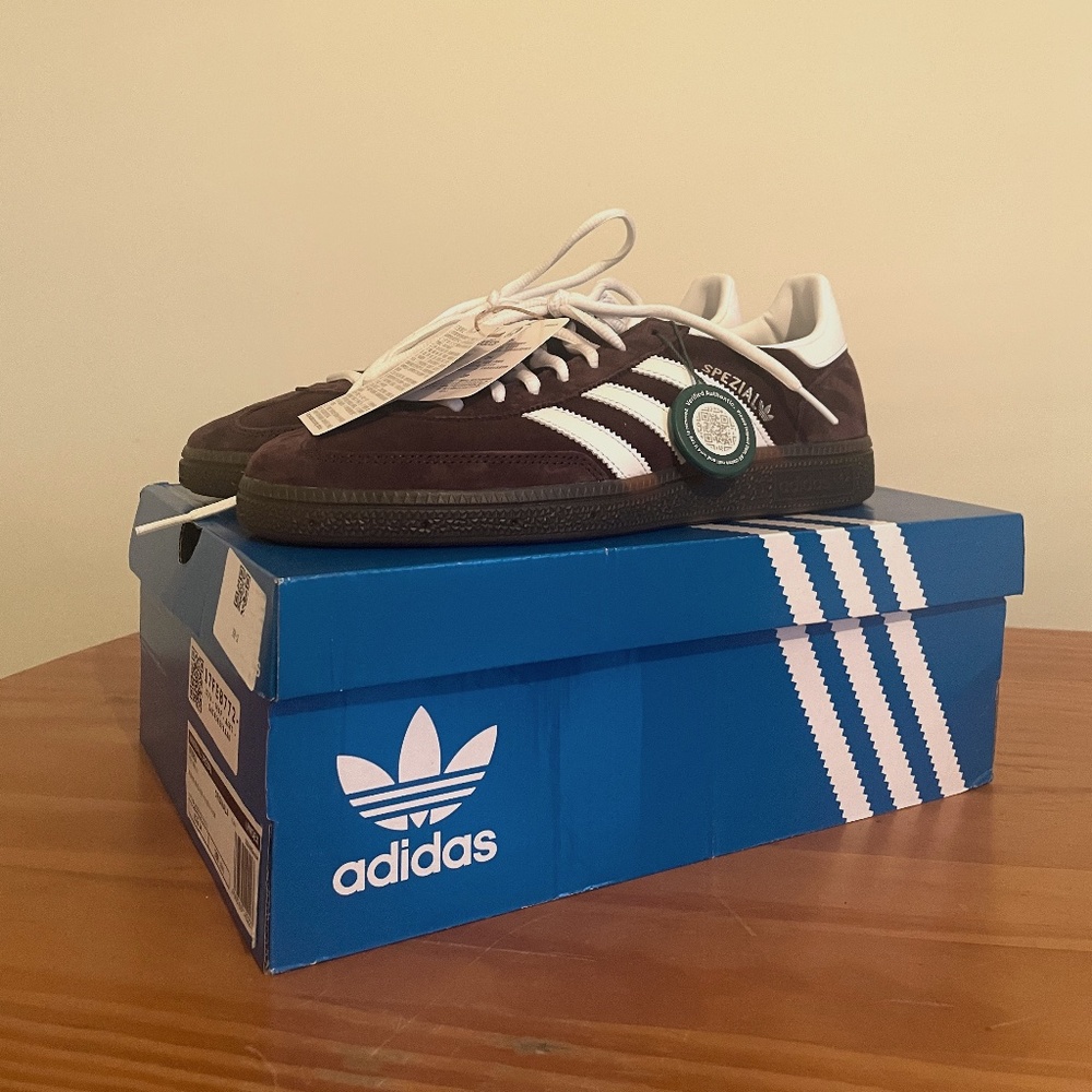 Adidas Handball SPEZIAL Brown Mens 9.5